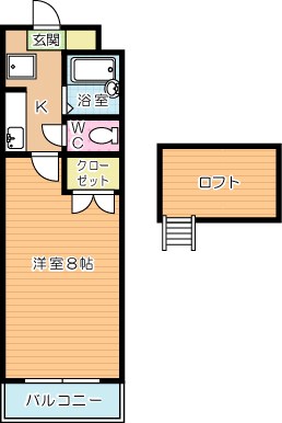 ヤンググレイス若園  間取り図