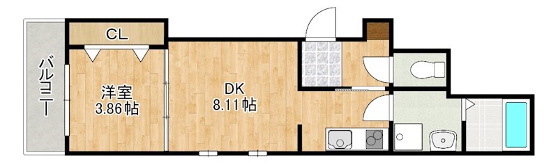 ニューライフ千防  間取り図