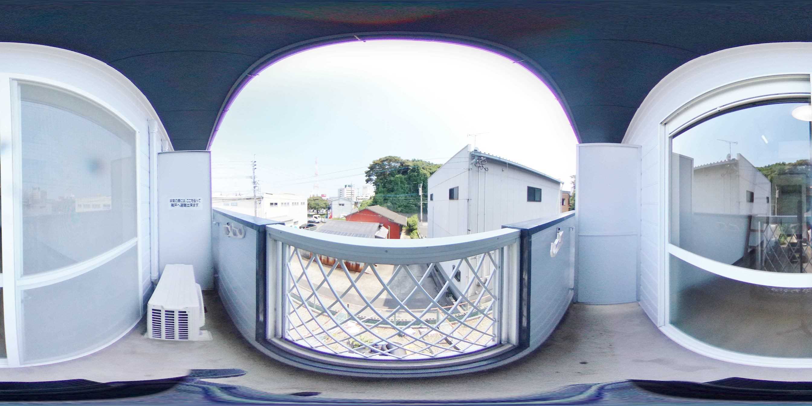 オアシス小倉東 ベランダ