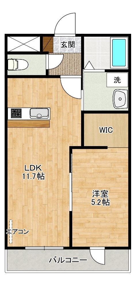 サンクレスト・大谷  間取り図