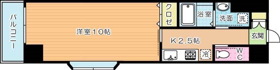 ＬＥＡＤ室町（リード室町） 1106号室 間取り