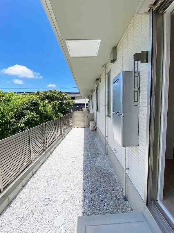 ストレイト葛葉 ベランダ