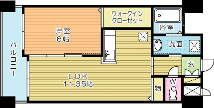 サンシャイン熊本 間取り図