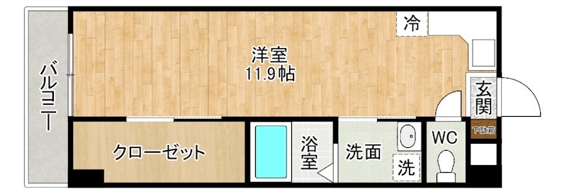 寿山ビル 212号室 間取り
