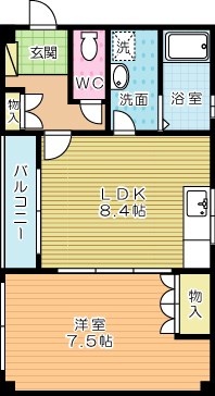 プロニティＣ棟 間取り図