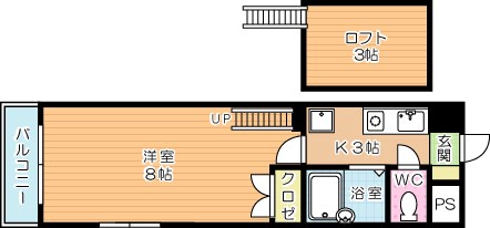 メゾンＯＭ徳力 間取り図