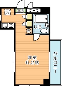 サンモリッツ小倉壱番館 間取り