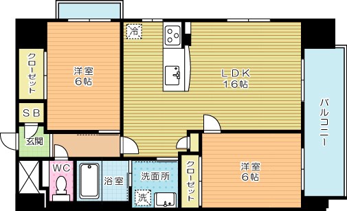 プリメイロ・パッソ 604号室 間取り