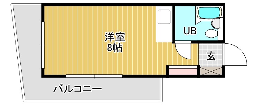 ピュアシティ片野 間取り図