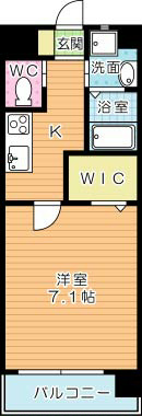 アミュゼ西小倉 303号室 間取り