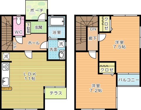 ナーセリーM 間取り図