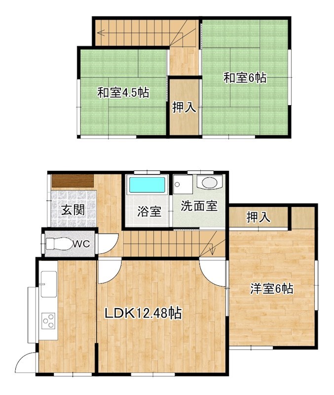 コアラソ　kokuraⅢ 間取り