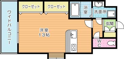 ウィークスステラ 間取り図