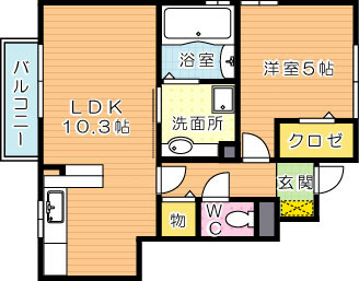 ロイヤル学研台  間取り図