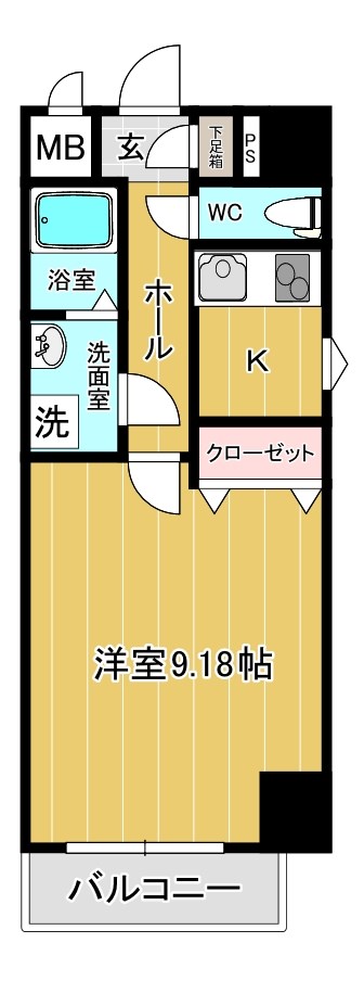 ベルガモット 間取り図