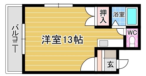 シティハイツ木町 間取り図