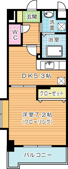 ハミングバード上吉田 間取り図