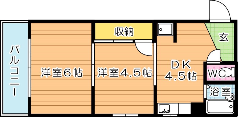 第3サンピア 間取り図