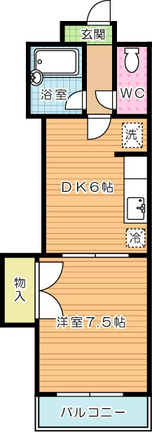 グランドアイ小倉 間取り図