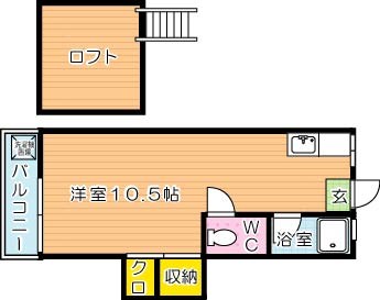 マーサハイツⅡ 間取り図