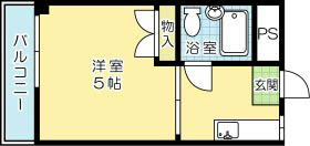 マンション葉山中井 間取り図