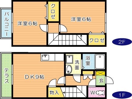 アムールアンフィニ 間取り図