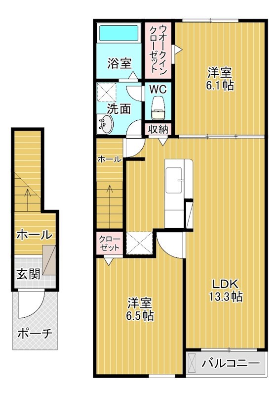 カーサ　セレノ 間取り図