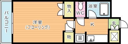 シティルーム境川 間取り図