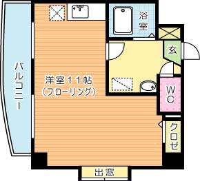 星郷（ほしのさと） 605号室 間取り