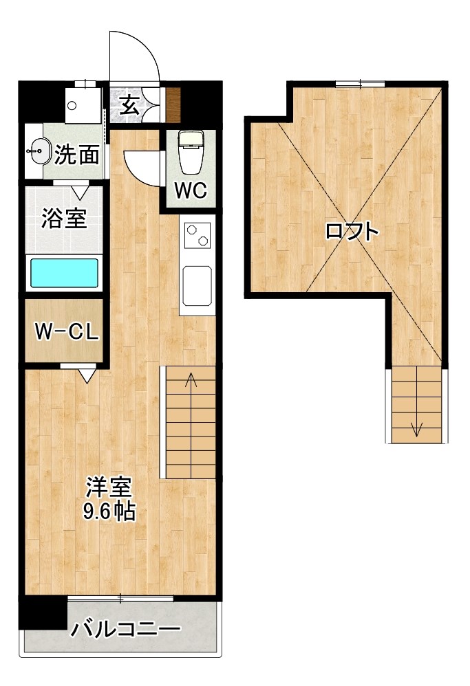 エリオスコート小倉 間取り図