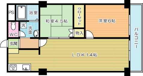 田町ビル  302号室 間取り