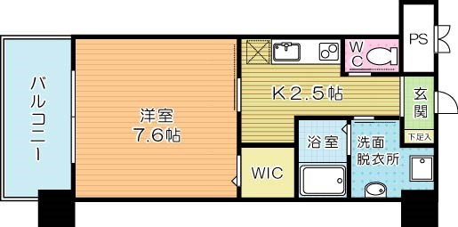 キャトルセゾン中井 903号室 間取り