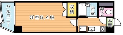 アリビオ折尾 間取り図