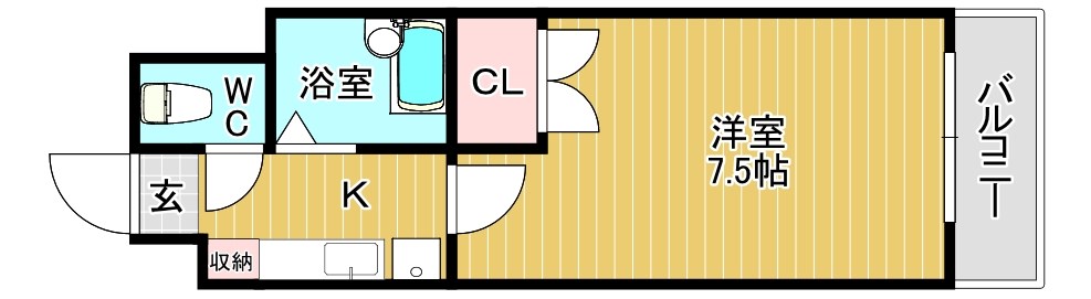 トーケン設計戸畑駅前ビルⅡ 間取り図