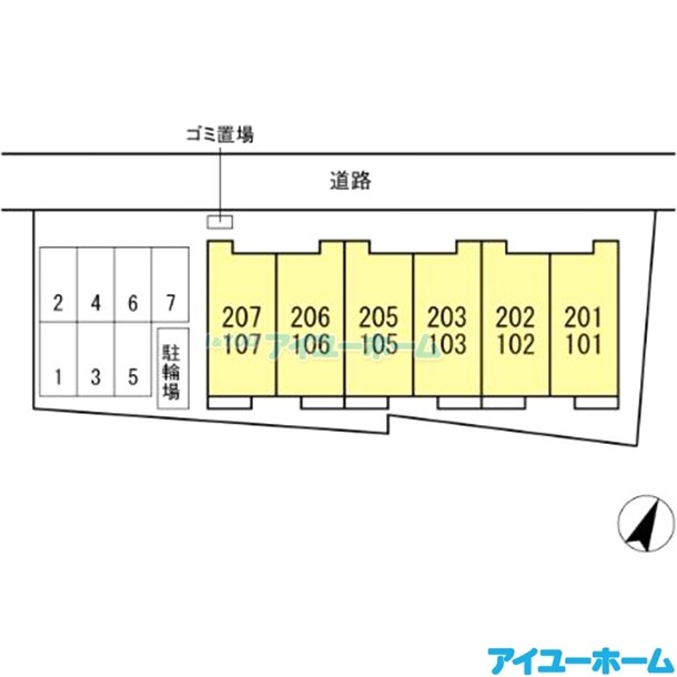 メゾンソレイユ折尾 その他外観2