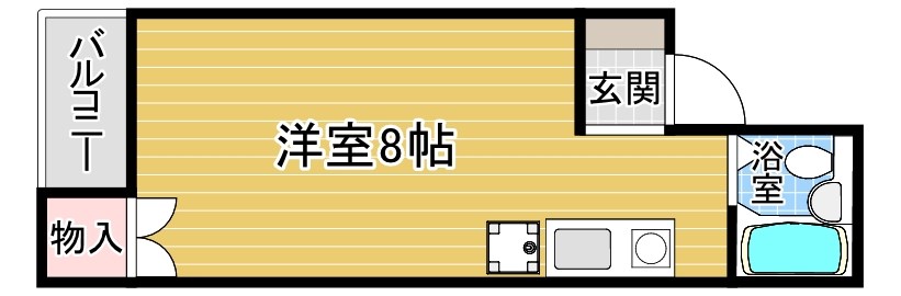 ルアーナ門司 間取り図