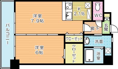 Ｆｅｌｔ７１６（フェルト７１６） 間取り図