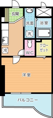 ボニート到津 間取り図