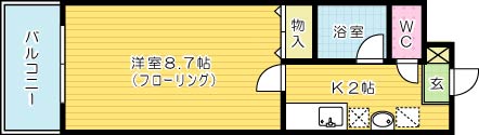 プレステージ小倉 間取り図