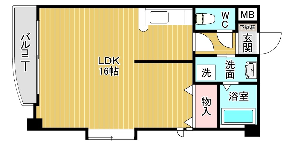 ディア・コート守恒 間取り図