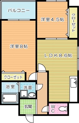 ＡＮＥＳＹＳ（アネシス） 間取り図