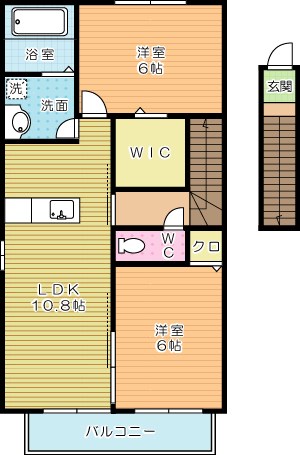 ウィット中井 間取り図