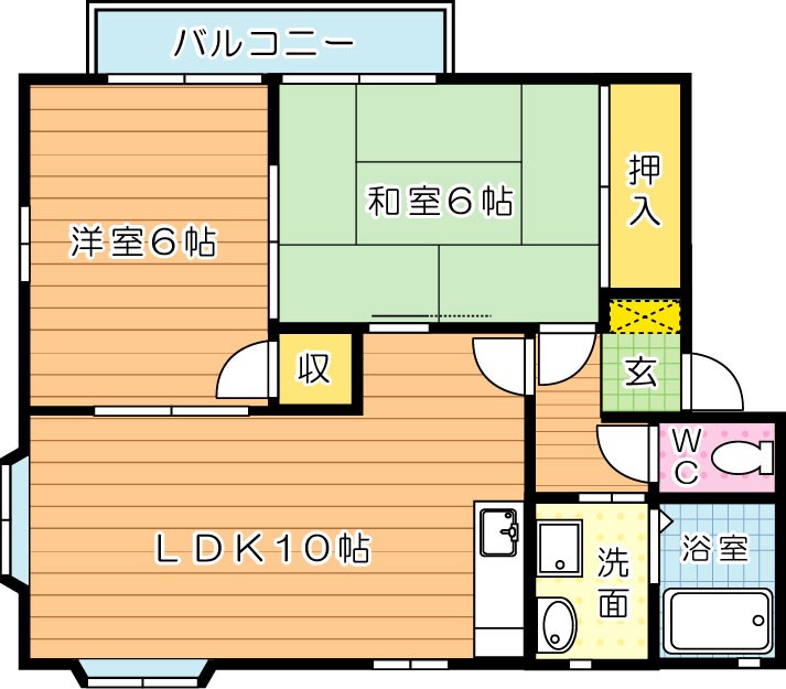 グランピア引野 間取り図