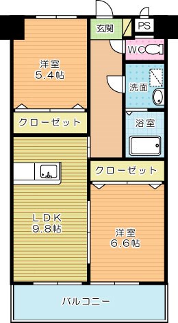 ＬＥＡＤ真鶴（リード真鶴）(高齢者向け優良賃貸住宅) 702号室 間取り