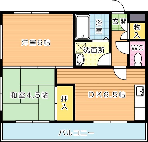 ドゥエル杉野 間取り図