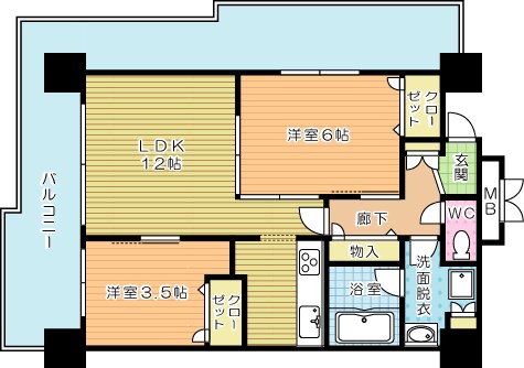 CPタワー  間取り図