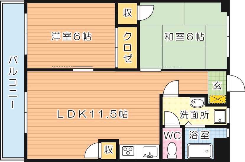 グランジャルダン 間取り図