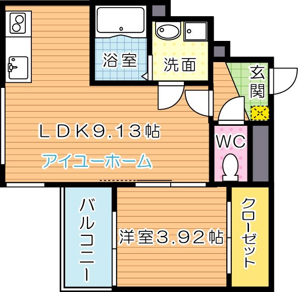 クレシア折尾　 間取り