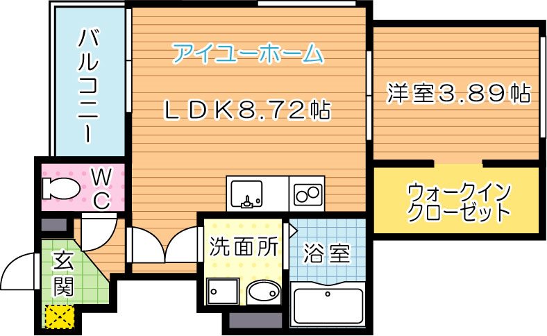 クレシア折尾　 間取り図