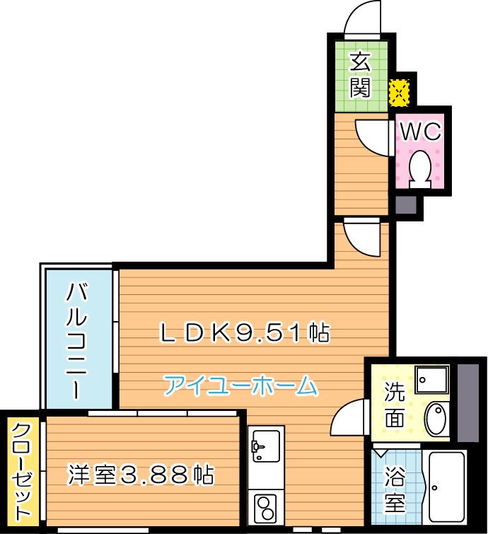 クレシア折尾　 間取り